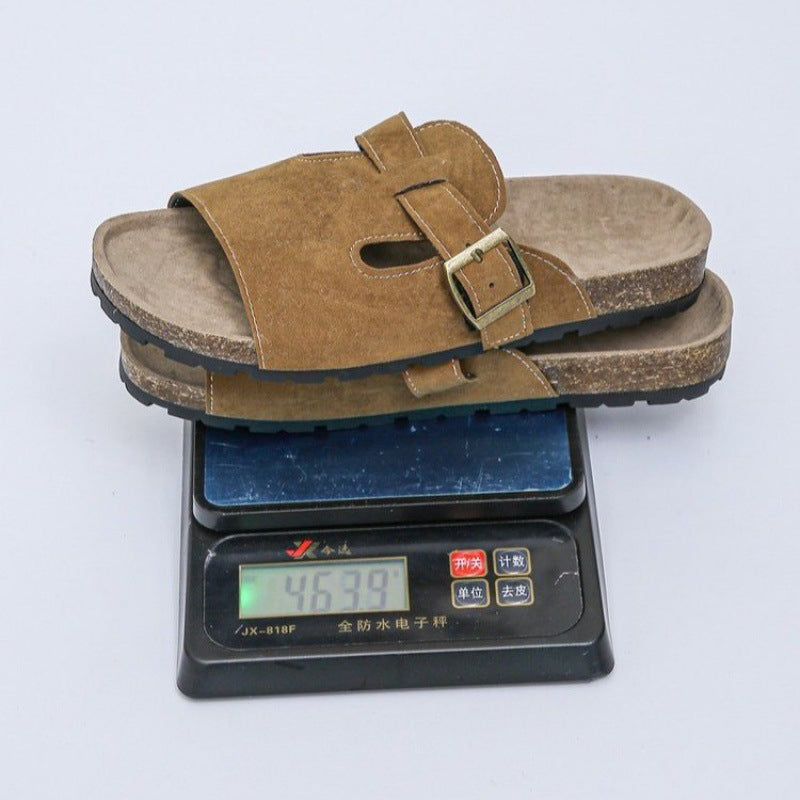 Plus Size Suede Belt Buckle Women's Shoes Platform