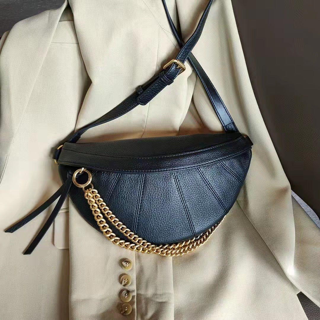 Disco Bag Soft Leather Chain Fashion Casual