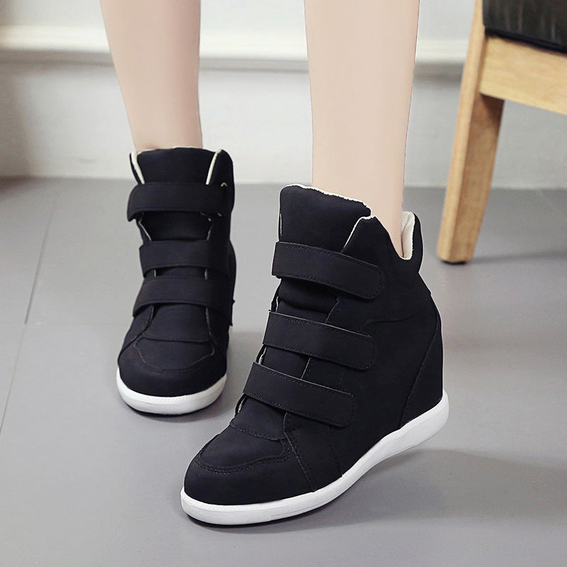 Women Slimming High Top Shoes With Velcro