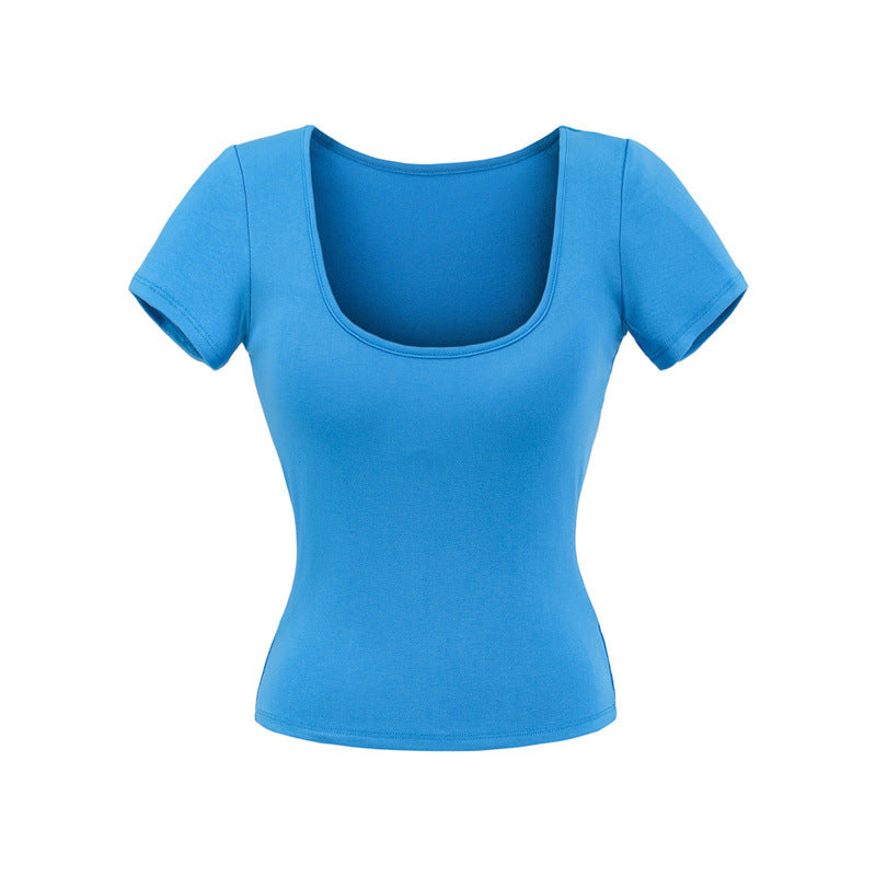 Summer Hot Girl Sexy Short Sleeve T-shirt