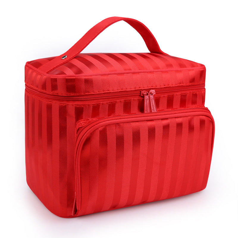 Oxford Cloth Cosmetic Bag Waterproof Large Capacity Portable