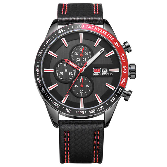MINIFOCUS calendar quartz watch