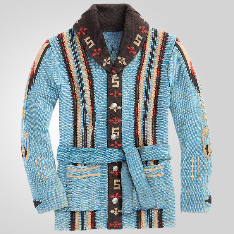 Autumn And Winter Thickening Mid-length Sweater Coat