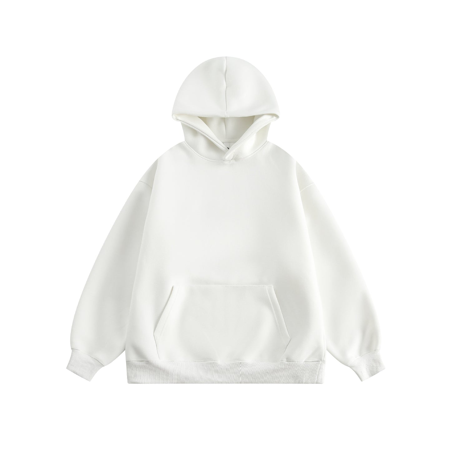 New Couple Simple Pullover Women's Clothing Solid Color All-match Hoodie