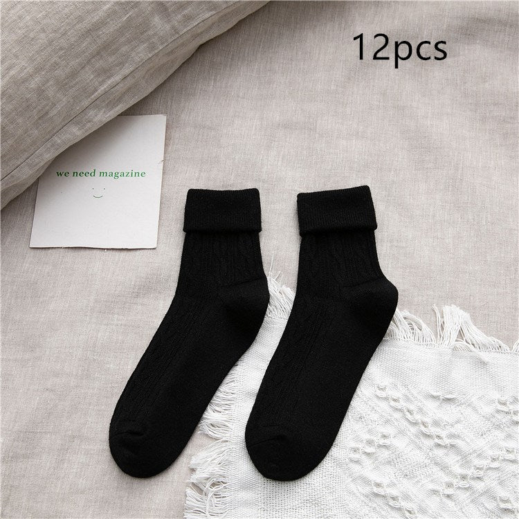 Japanese warm cotton socks