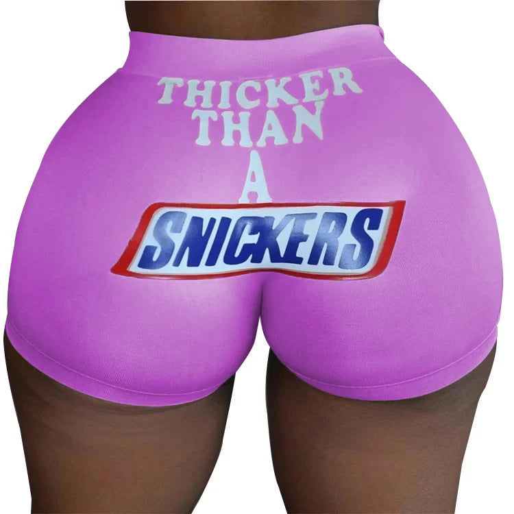 High-waisted shorts for exercise
