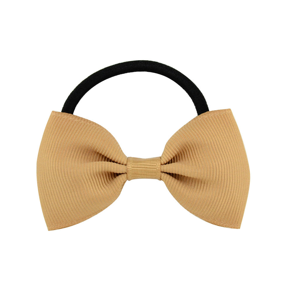 Children's bow hair circle