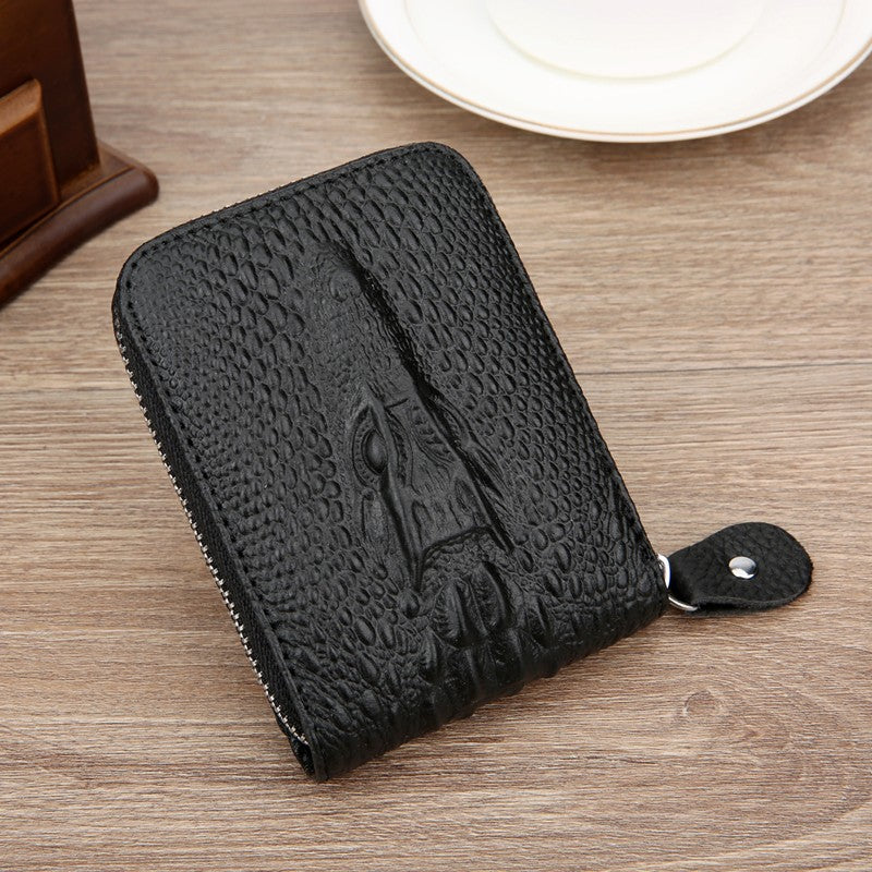 Pattern Large Capacity Card Holder Men's Multiple Card Slots