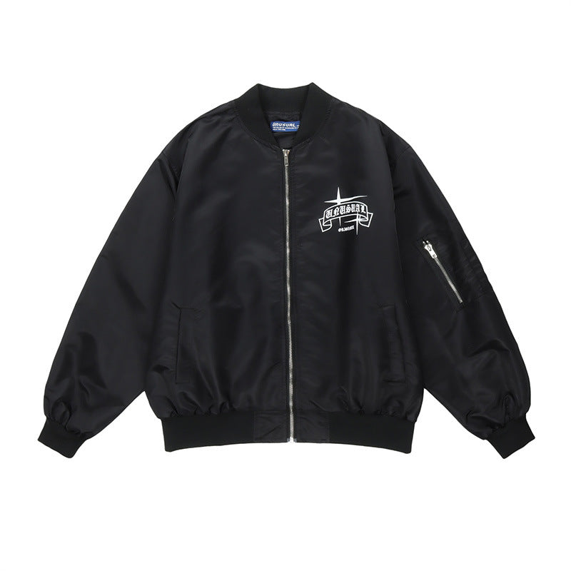 Men's Campus Couple Warm Design Jacket Loose Version