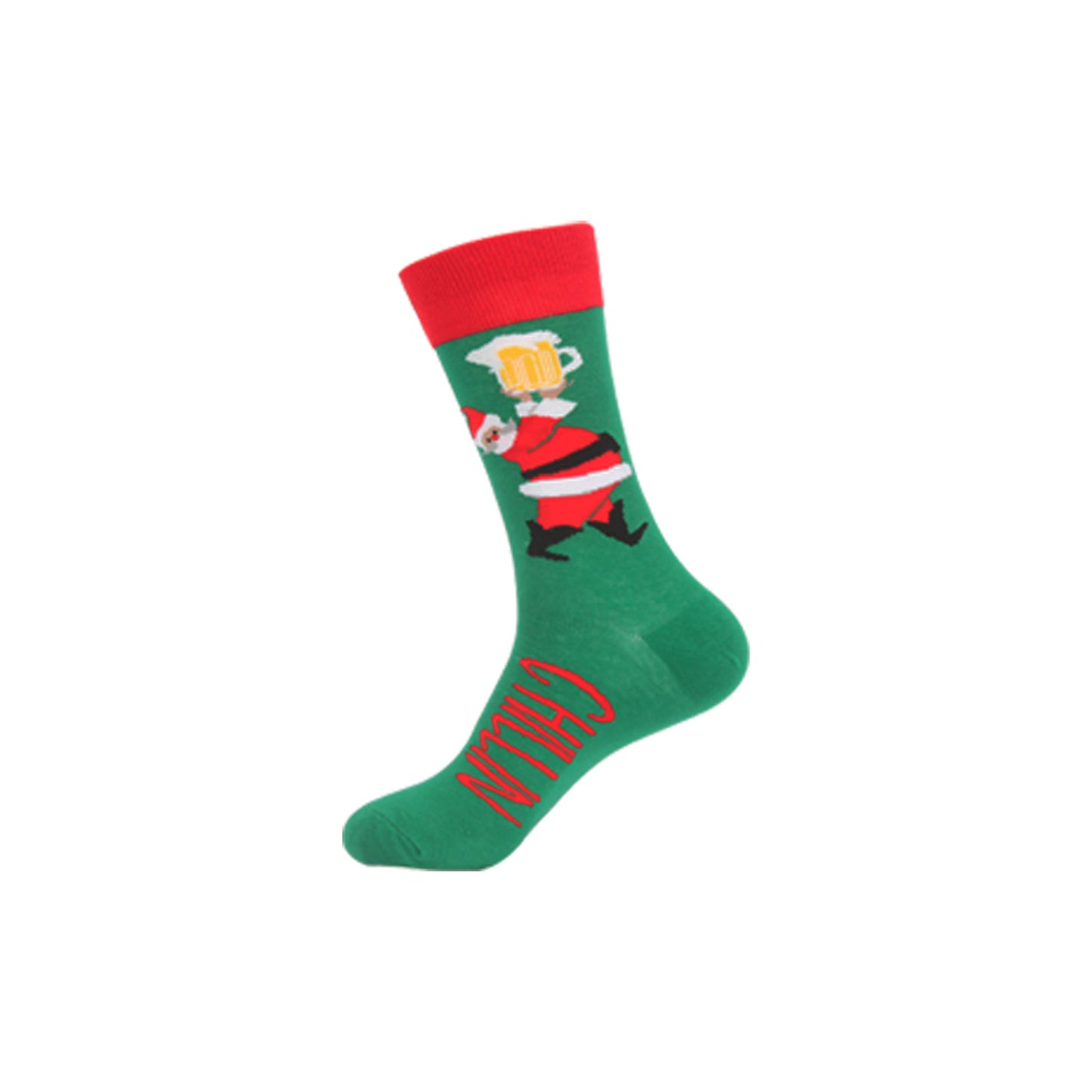 Christmas Men's And Women's Mid-calf Socks