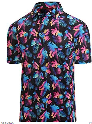Printing European And American Men's Short Sleeve
