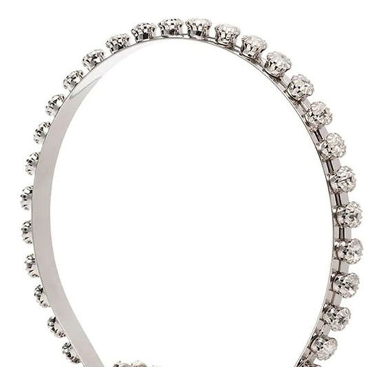 Diamond Headband Super Flashing Luxury Metal Headband New Headphone Shape Hair Accessories