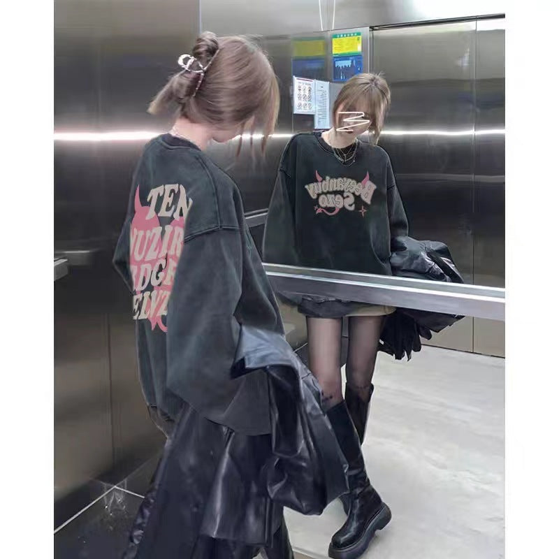 Women's Fashionable American Retro Sweater