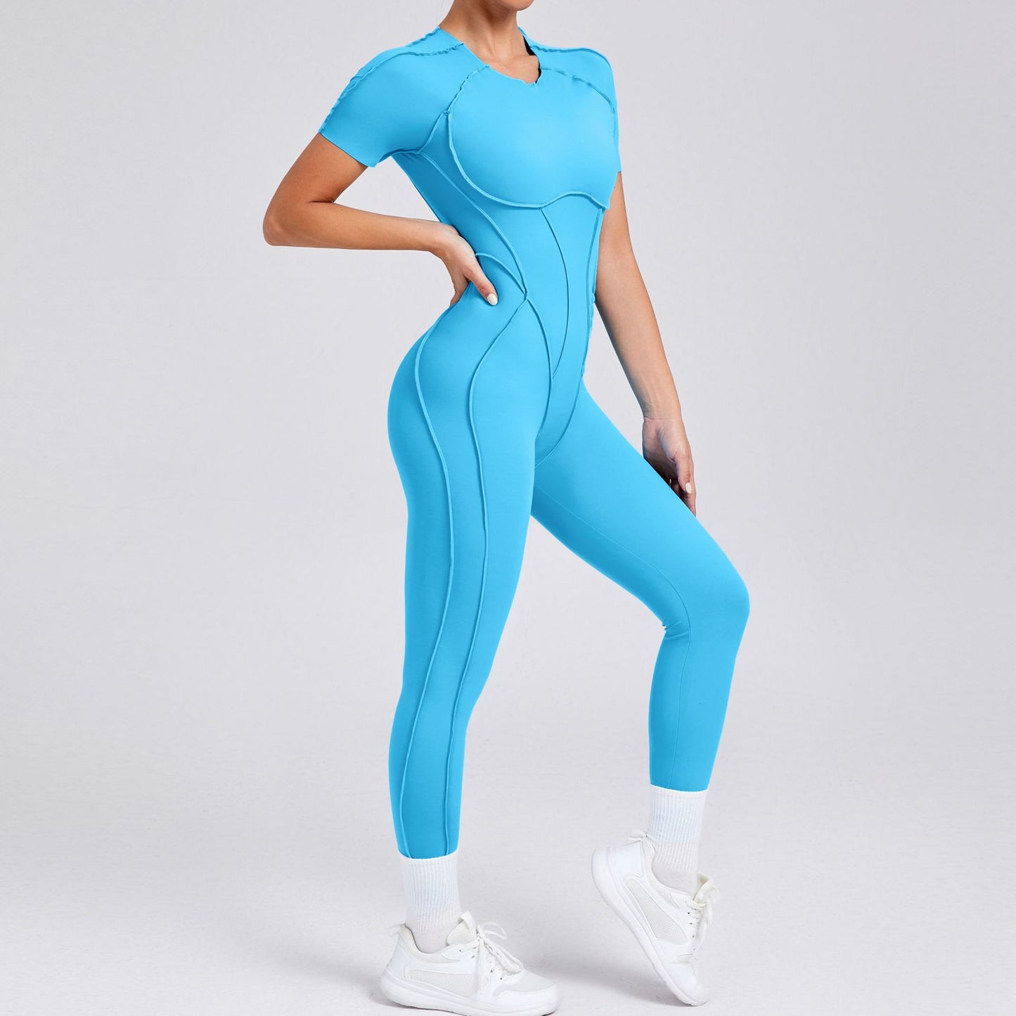 One Piece Sports Yoga Jumpsuit