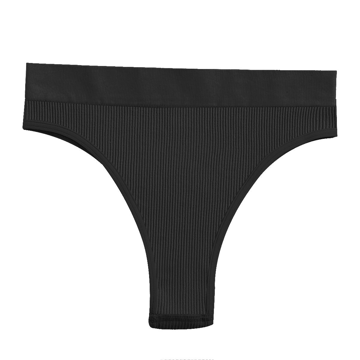 Threaded Cotton Solid Color Seamless BriefsXL