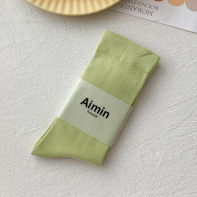 Korean Version Of Pure Cotton Ladies Socks