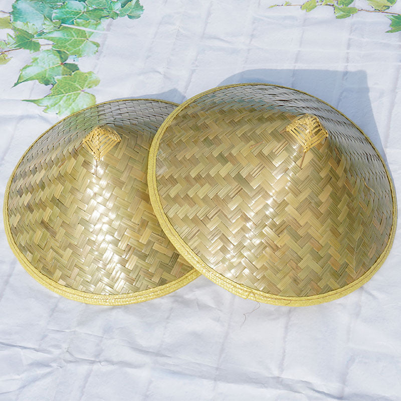 Outdoor Sun-shade Sun Protection Bamboo Green Peel Bamboo Hat