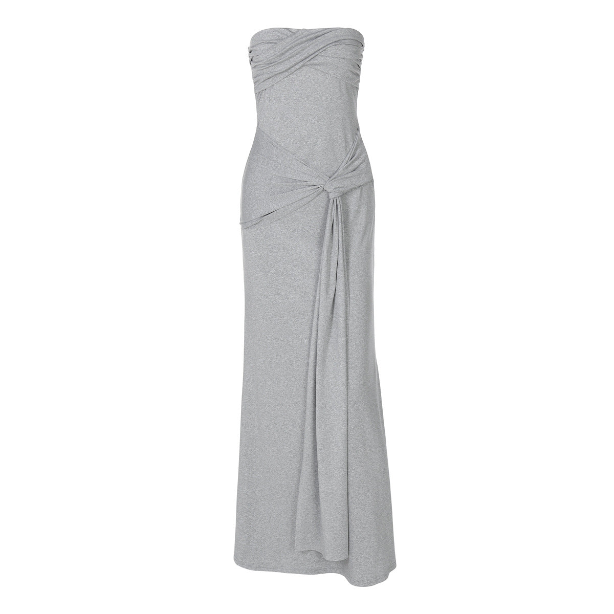 Womens High-Waisted Chic Halterneck Sleeveless Dress
