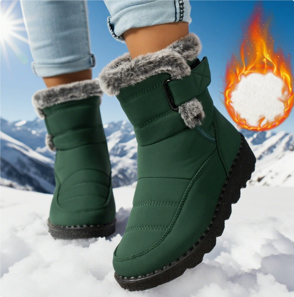 Women's Snow Boots Plus Size Wear-resistant Comfortable Warm Boots