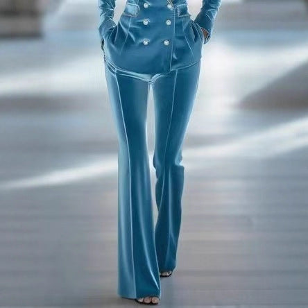 Womens Suit Jacket And Pants Set