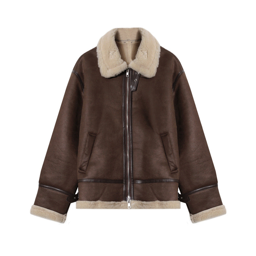 Men's Winter Loose And Warm Stand Collar Cotton-padded Coat