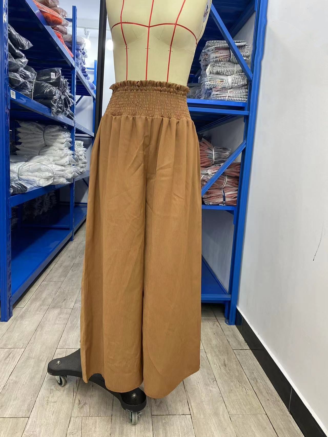 Women's Casual Wide-leg Trousers Pantskirt Women's Pants