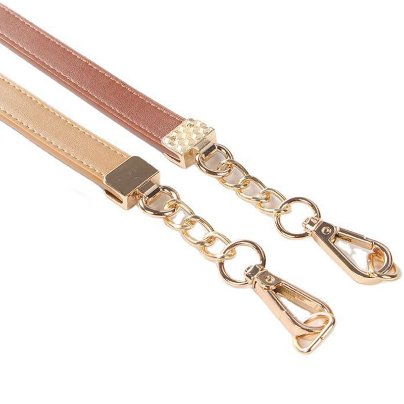 PU High-grade Light Gold Chain Handmade Cloth Diy Bag With Accessories