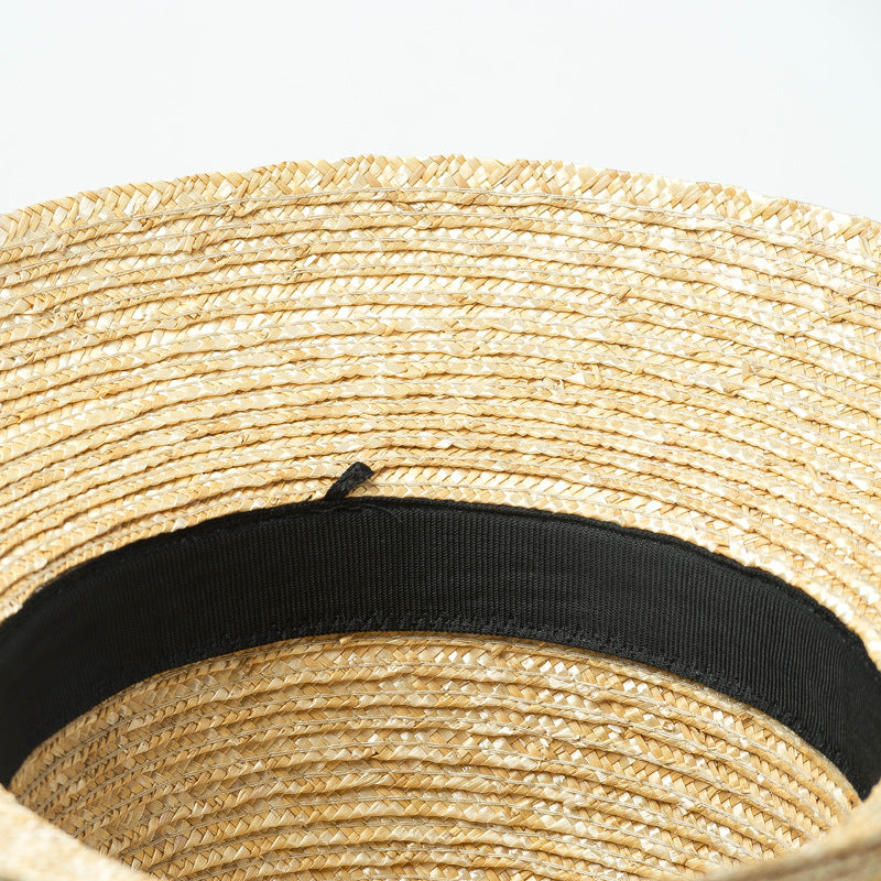 European And American New Retro Multicolor Ribbon Decorative Hat