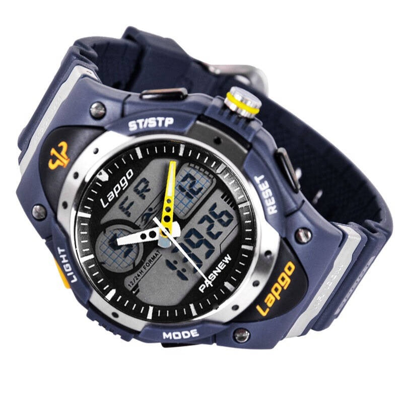 Dual display dual machine sports watch