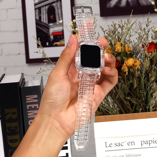 Glacier Limited Transparent Strap With Silicone Case