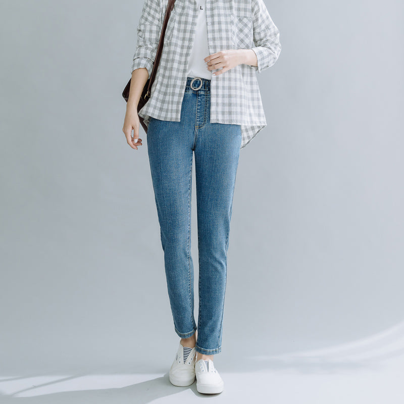 Women's New Loose All-Match Elastic Feet Pants