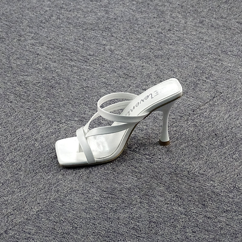 Women's high heel sandals and slippers