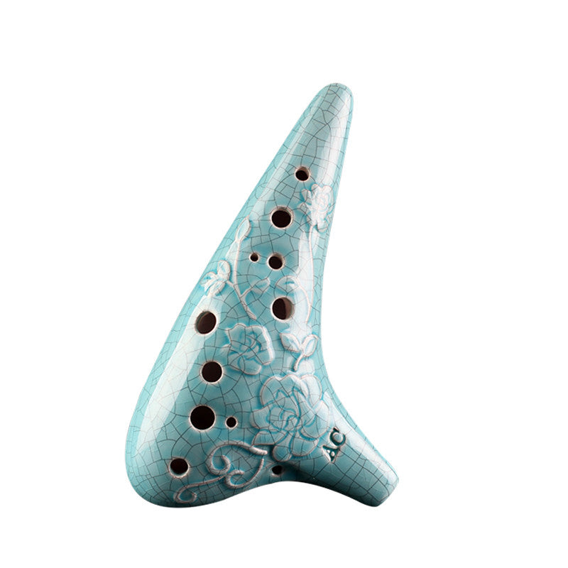 12 holes for beginners to learn ocarina