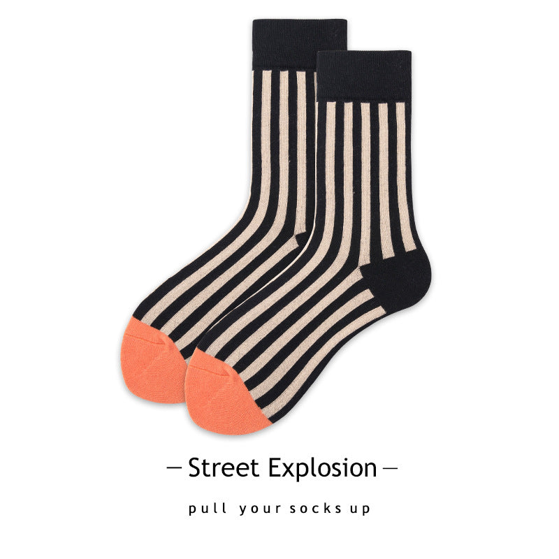 Cartoon Jacquard Sports Skate Socks