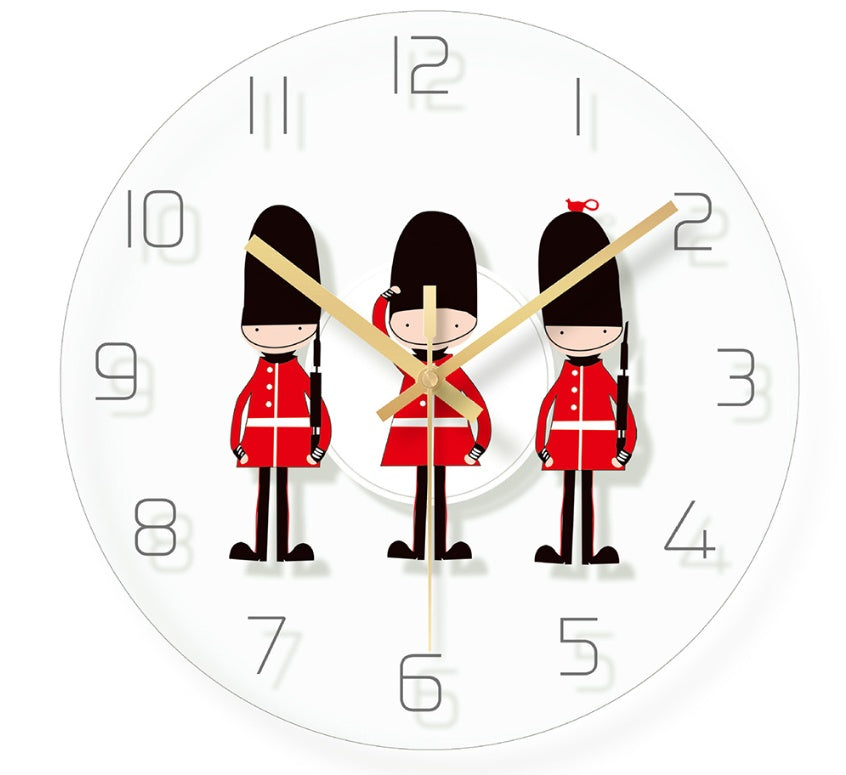Bedroom Room Cartoon Wall Clock