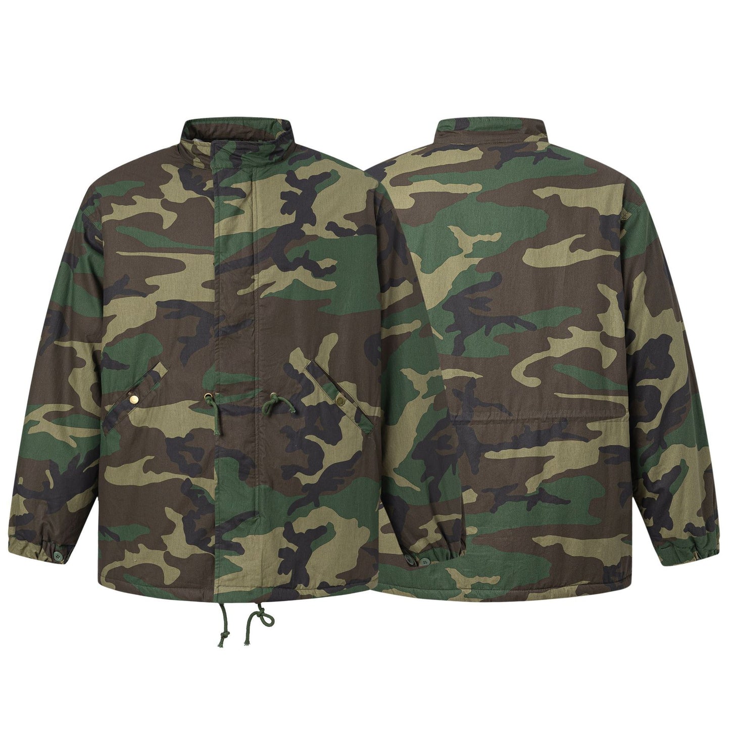 Camouflage avanceret design tyk varm bomuldsvatteret jakke til mænd