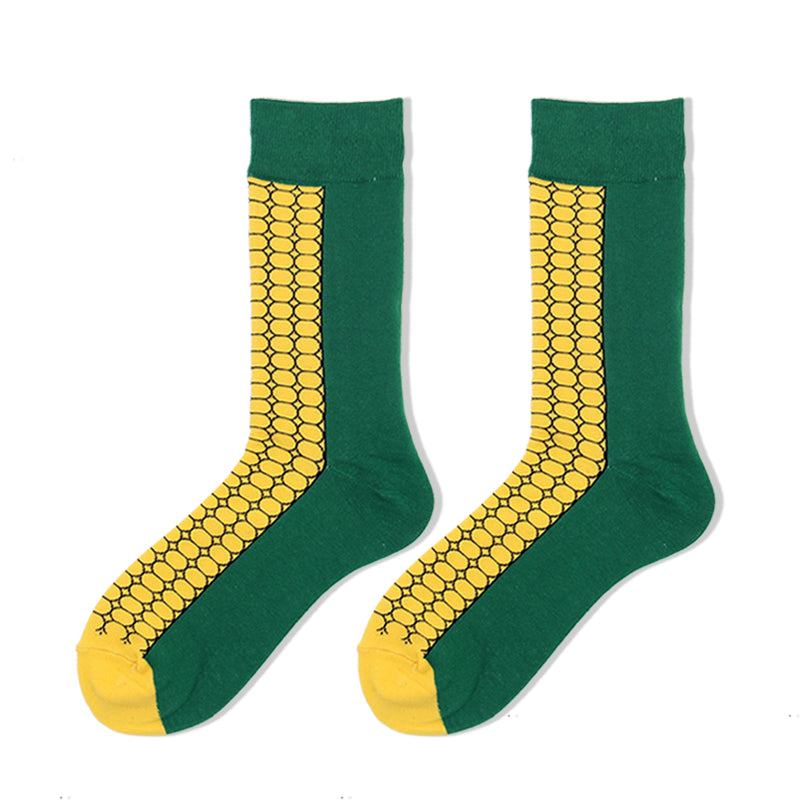 Stockings trendy sports socks mid-length socks