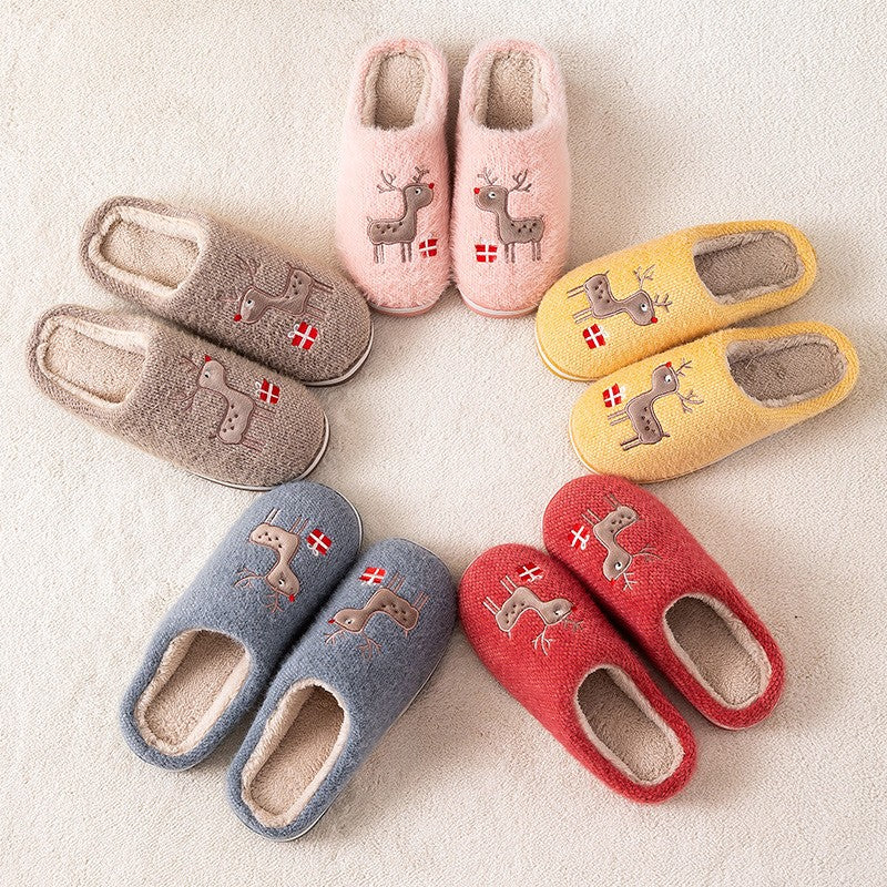 Warm thick cartoon indoor winter cotton wool drag