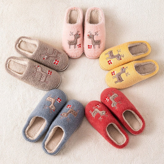 Warm thick cartoon indoor winter cotton wool drag