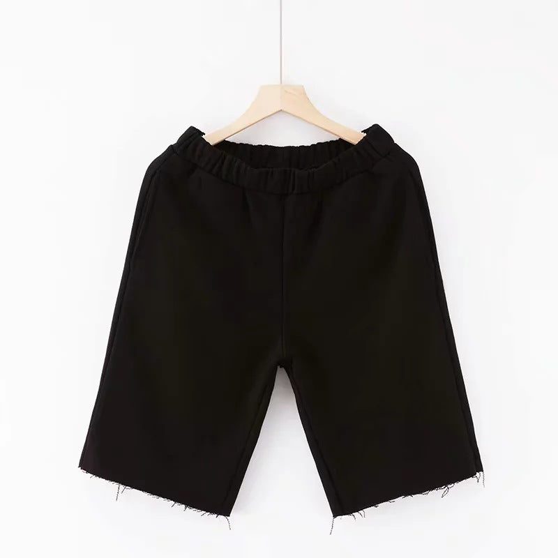 Women's loose track shorts