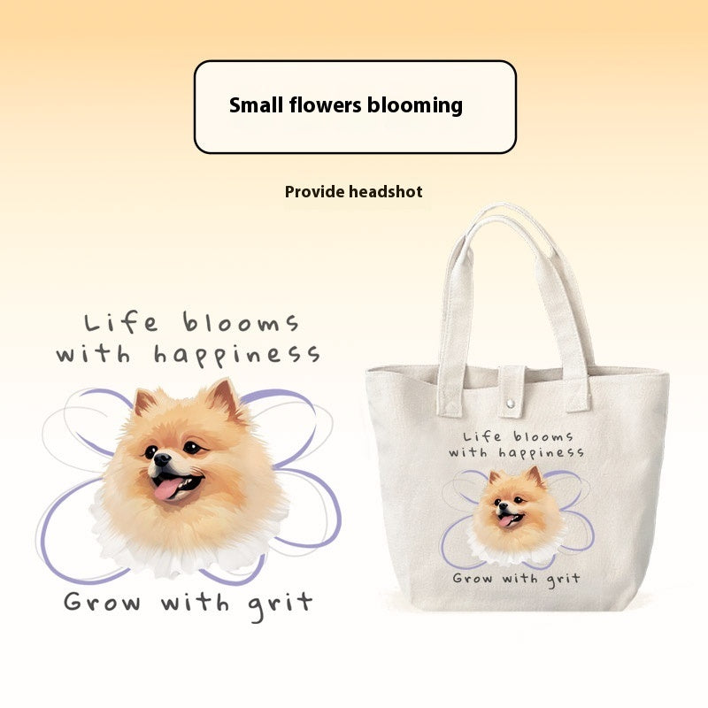 Pet Custom Canvas Bag Pure Cotton