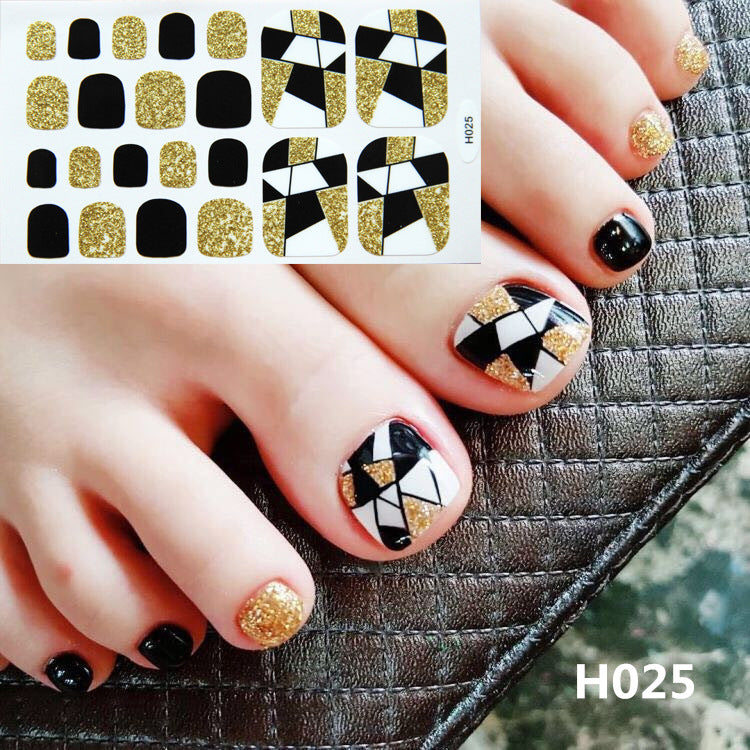 Toenail Sticker Mask Craft Summer