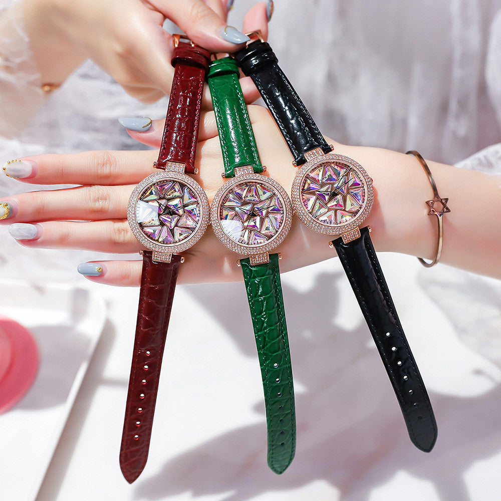 Diamond Dial Women's Watch