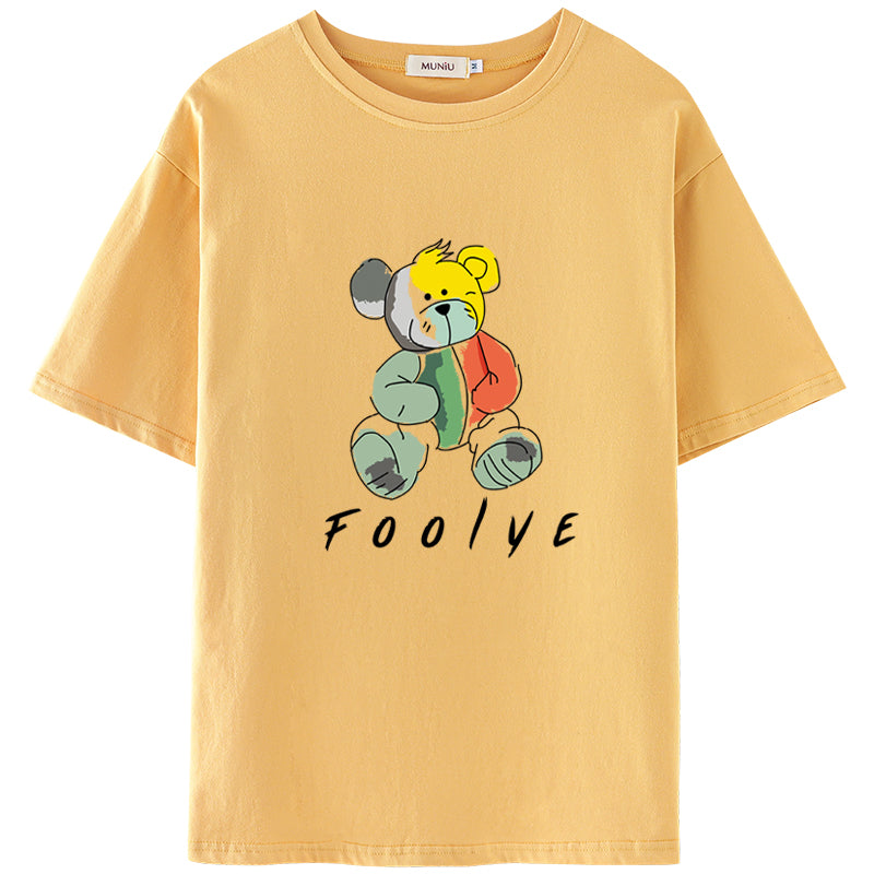 Women's Summer New Casual Cotton Printed T-shirt