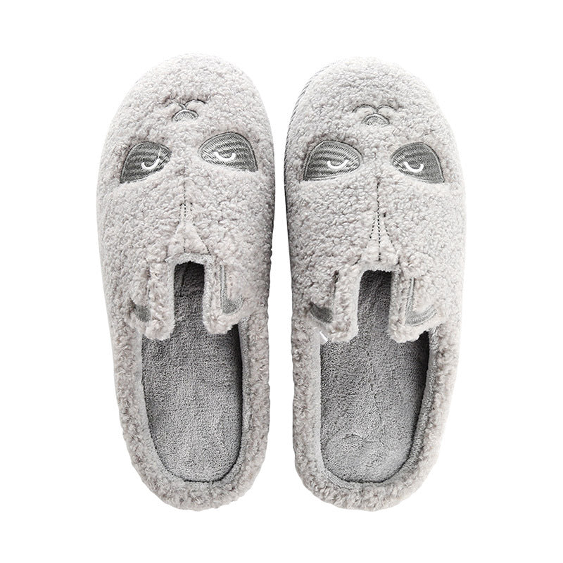 Lovers soft cotton slippers