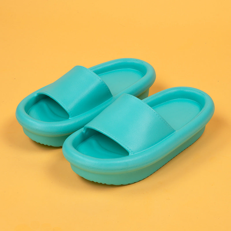 Men's And Women's Candy Color Heightening Platform Sandals And Slippers