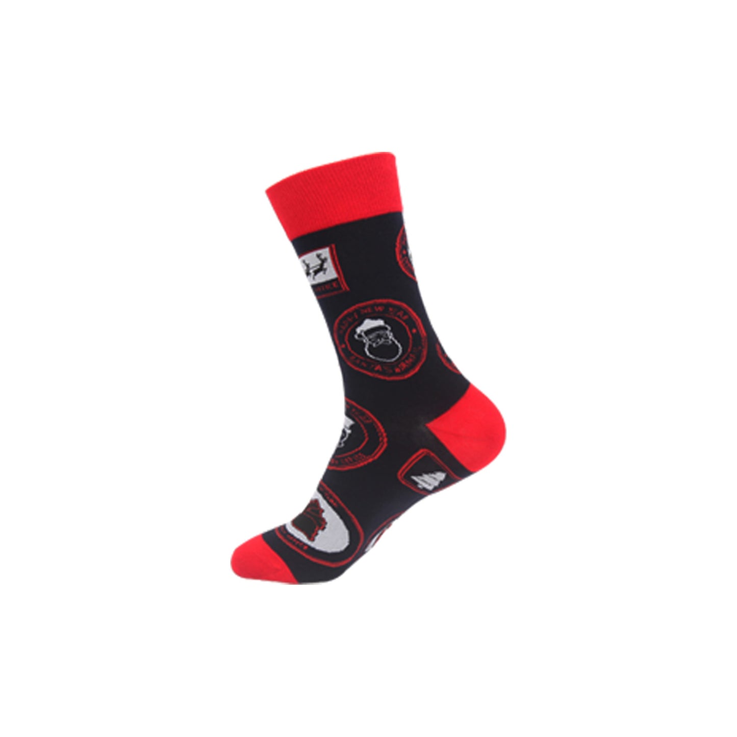 Christmas Men's And Women's Mid-calf Socks