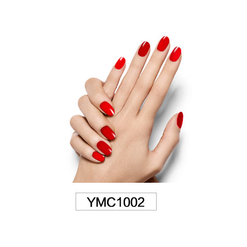 Pure color nail stickers