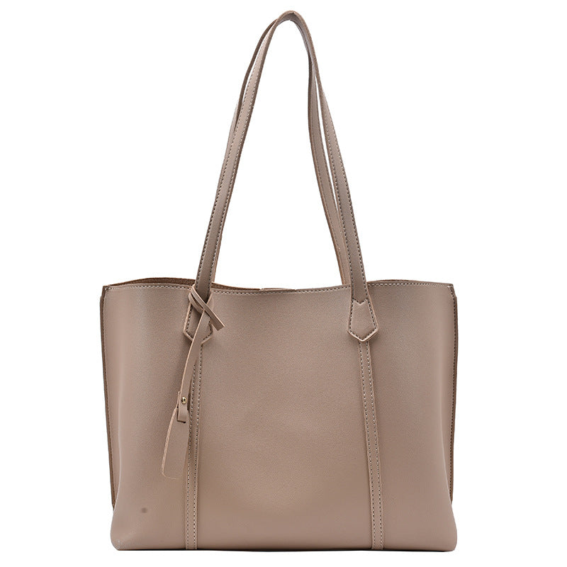 Casual tote bag all-match one-shoulder handbag