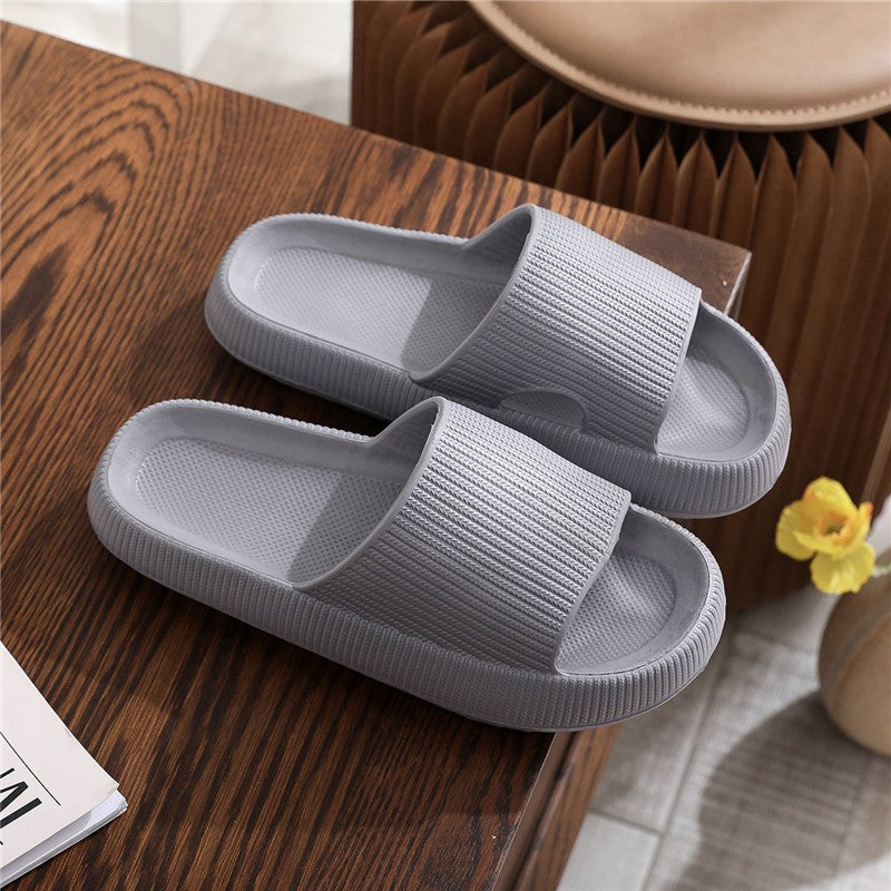 Men's And Women's Fashion Casual Solid Color Non-slip Slippers